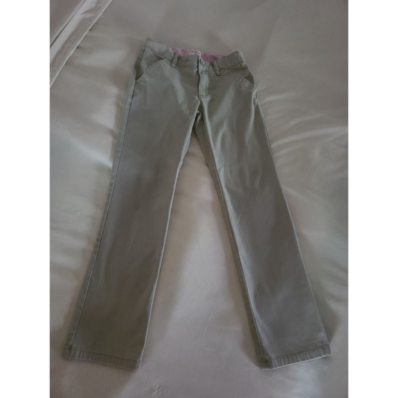 Girls School Uniform Khaki Pants & Blue Polo Set Size 10/12 - Picture 3 of 10